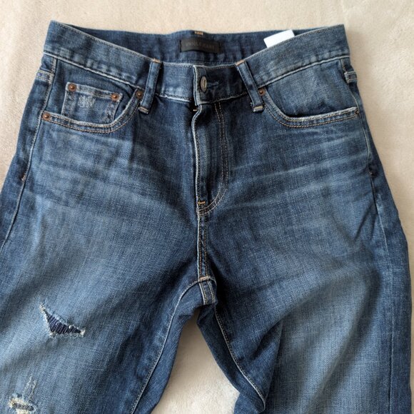 3/$30 Uniqlo straight ripped jeans - Picture 5 of 9